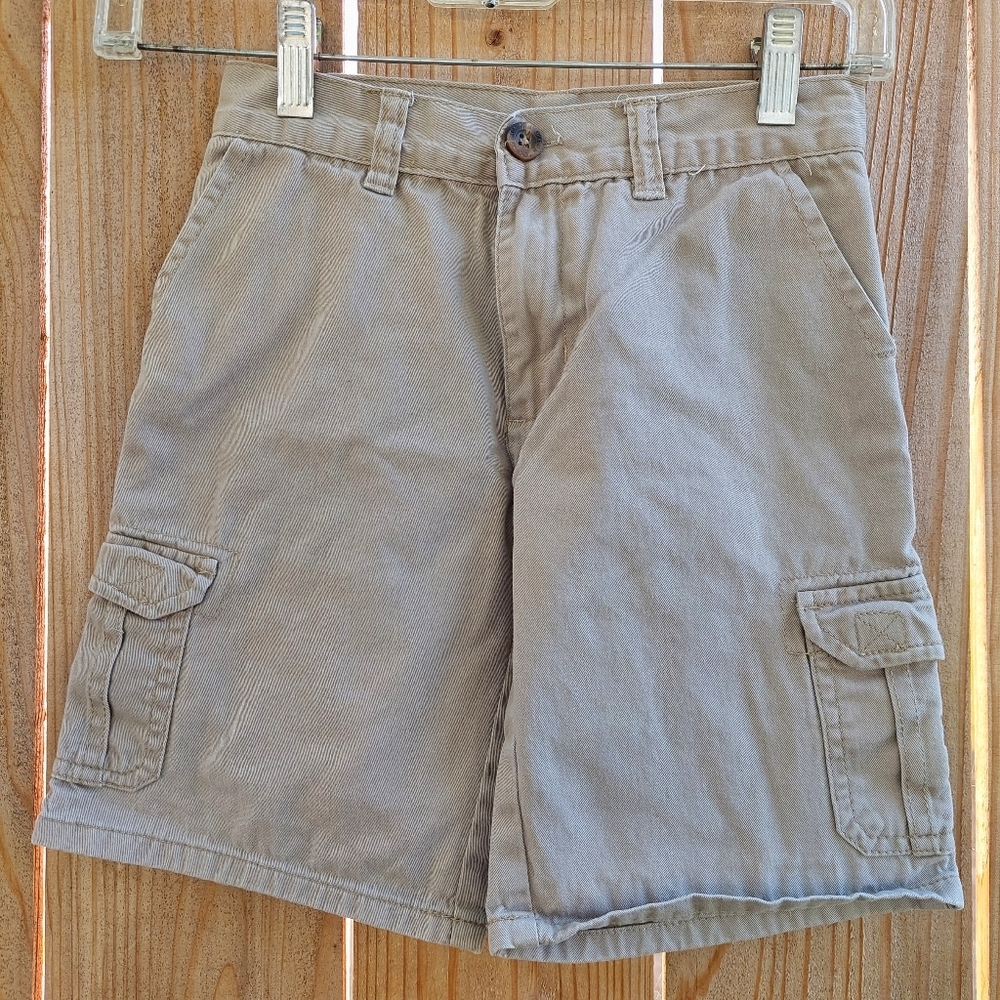 U.S Polo Assin. - Boy's Kakhi Cargo Shorts Size 6